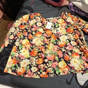 Lush Multicolor top. Size small